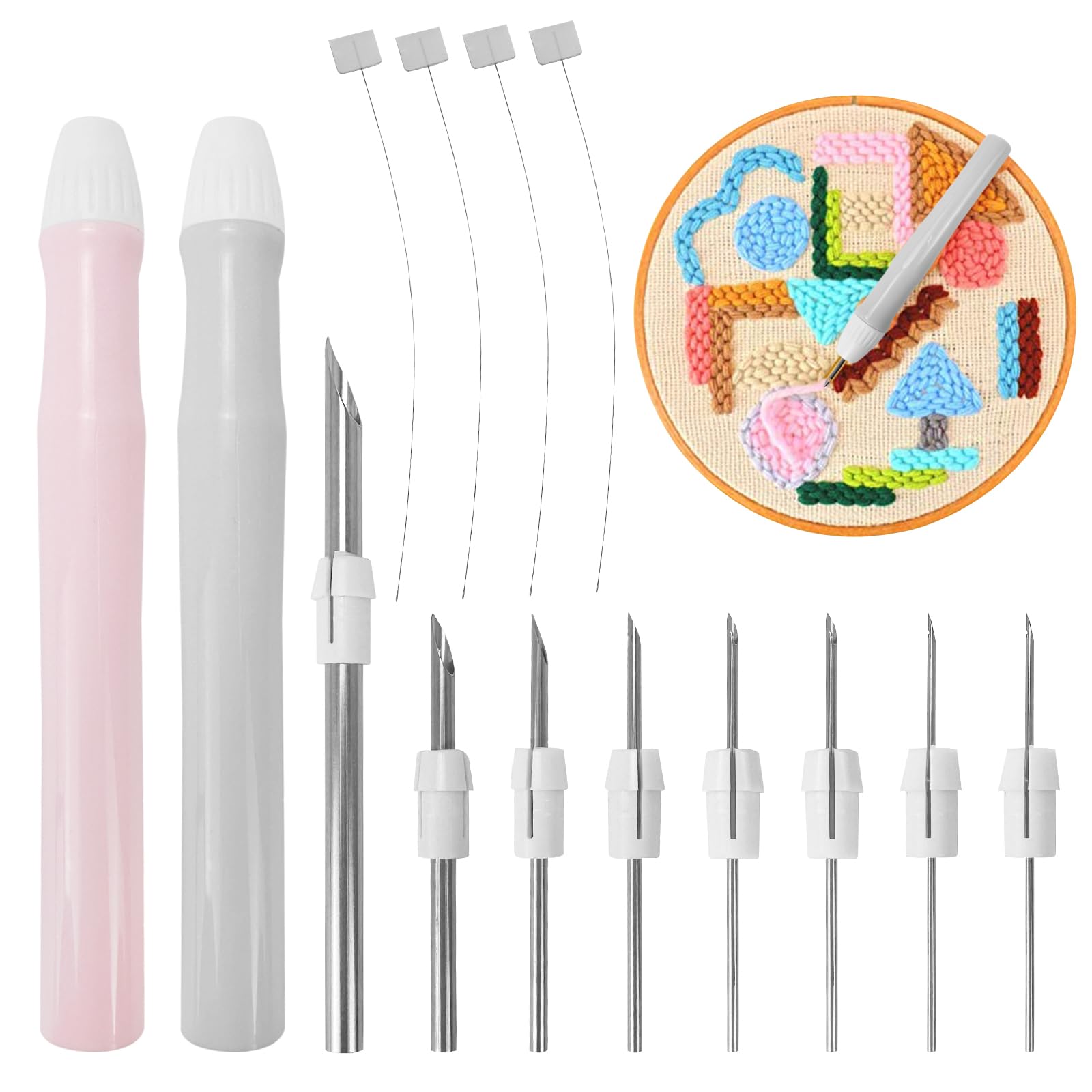 kit 14 pièces punch needle adulte