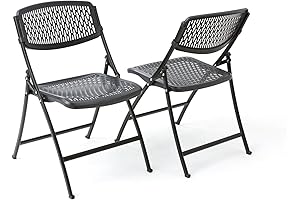 Mity-Lite Flex One Folding Chair - Durable Steel, Pack of 4