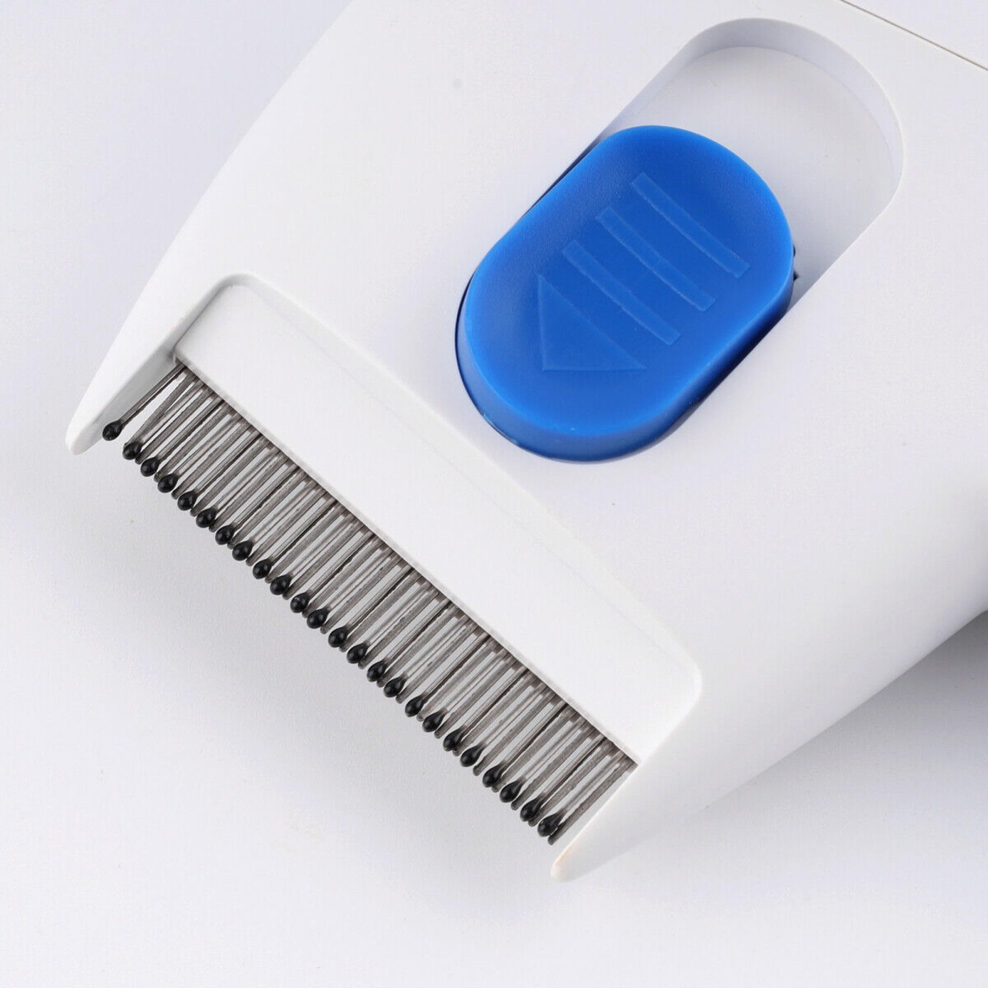 Peine eléctrico antipulgas para gatos y perros, peine de aseo de mascotas, herramientas para eliminar piojos, matar pulgas huevos, eliminar pulgas eficientemente para gatitos, cachorros, cepillo de