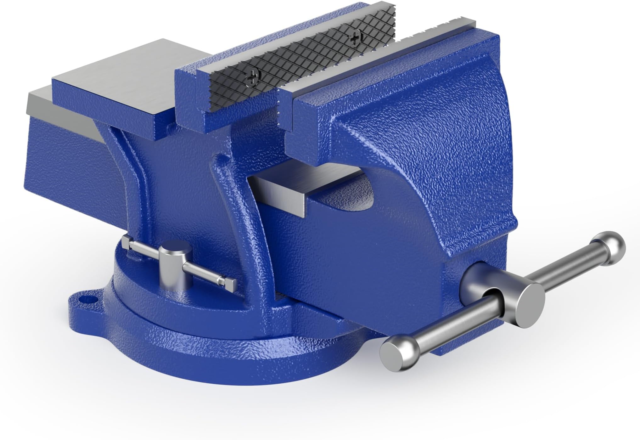tectake® Etau d'établi parallèle en fonte avec enclume plateau base ...