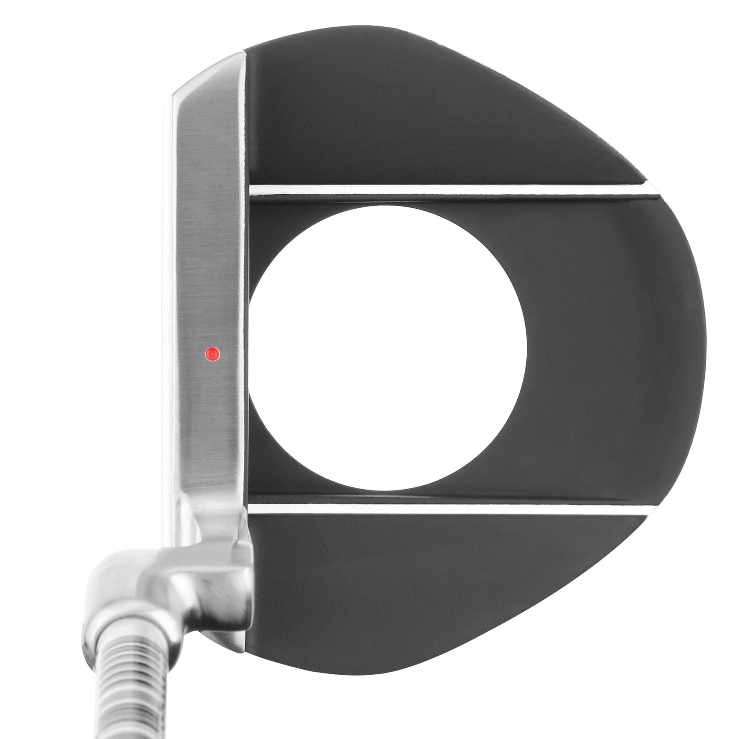 PGM Putter da golf per uomini e donne, baricentro ultra basso con facile allineamento, faccia e testa fresati CNC, con pick-up per palline da golf standard (4,3 cm di diametro)