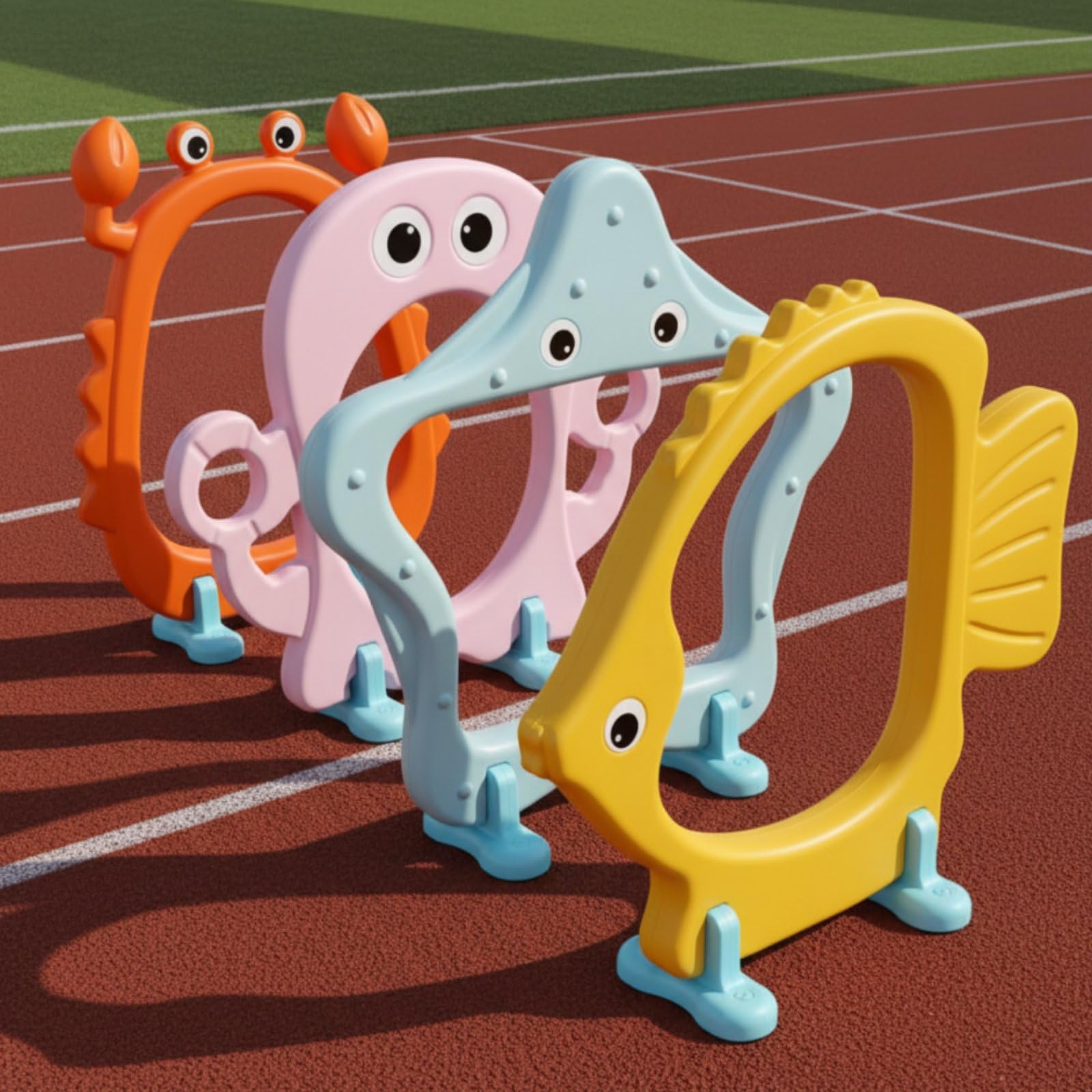 predolo Krabbelbogen Kinder Spiel Tunnel Krabbelpassage Spielbogen Hindernisbogen aus Polyethylen zur Schulung von Motorik Gleichgewicht Und für Vorschule Kindergarten Spielplatz Zuhause