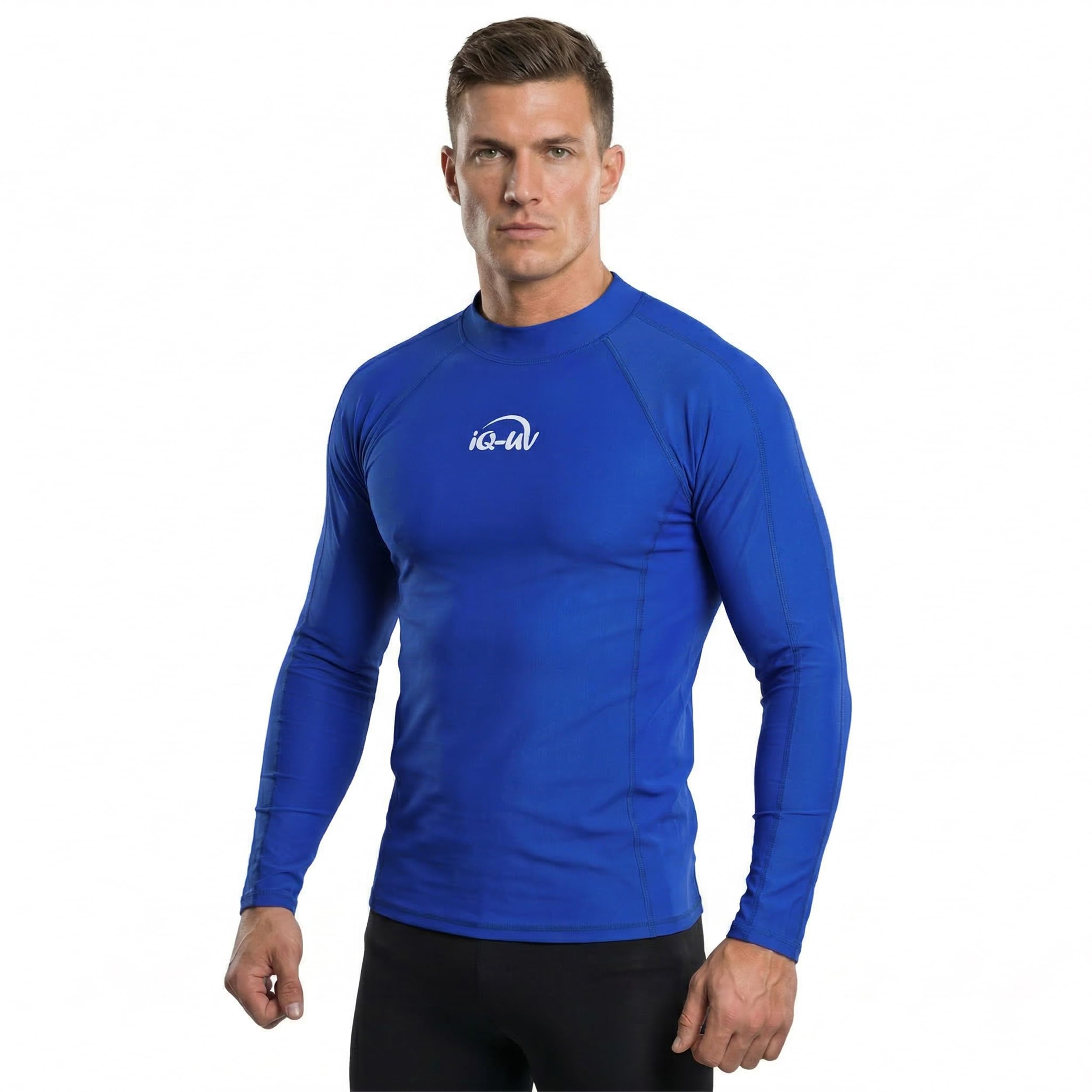 iQ-UV Koszulka z ochroną UV Mężczyźni Koszulka Uv Iq 300 Watersport Z Długim Rękawem