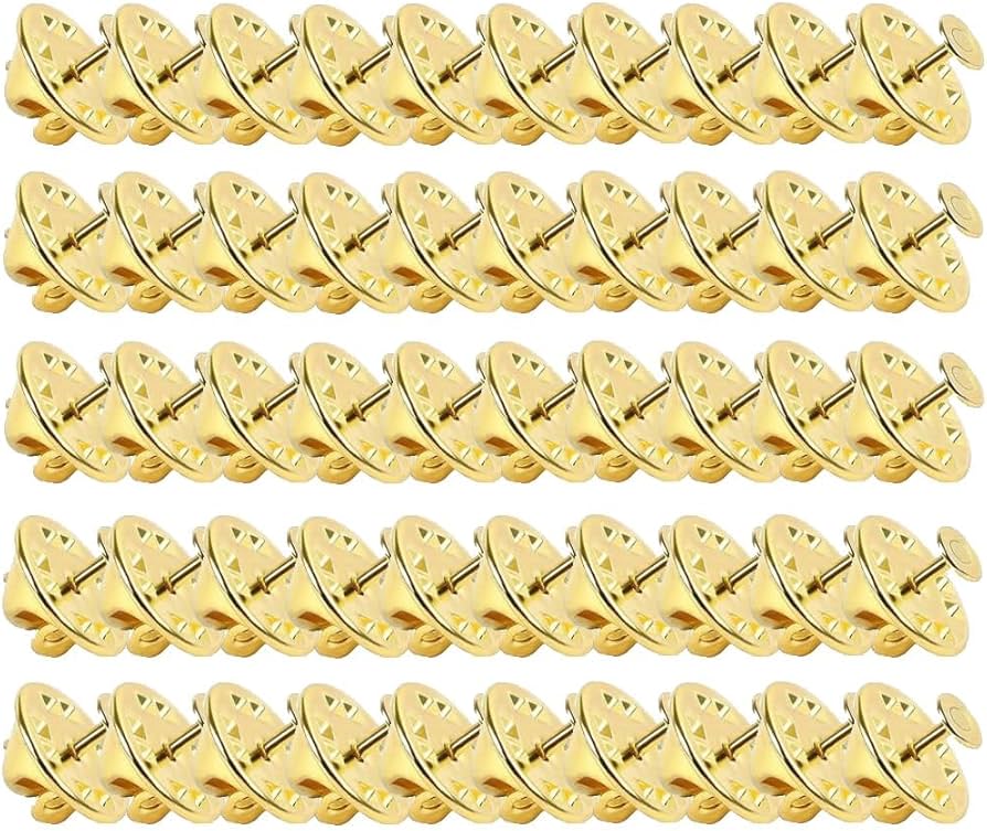 Amazon.co.jp: ピンバッジ 缶バッジ 収納 ピンバッジ 留め具