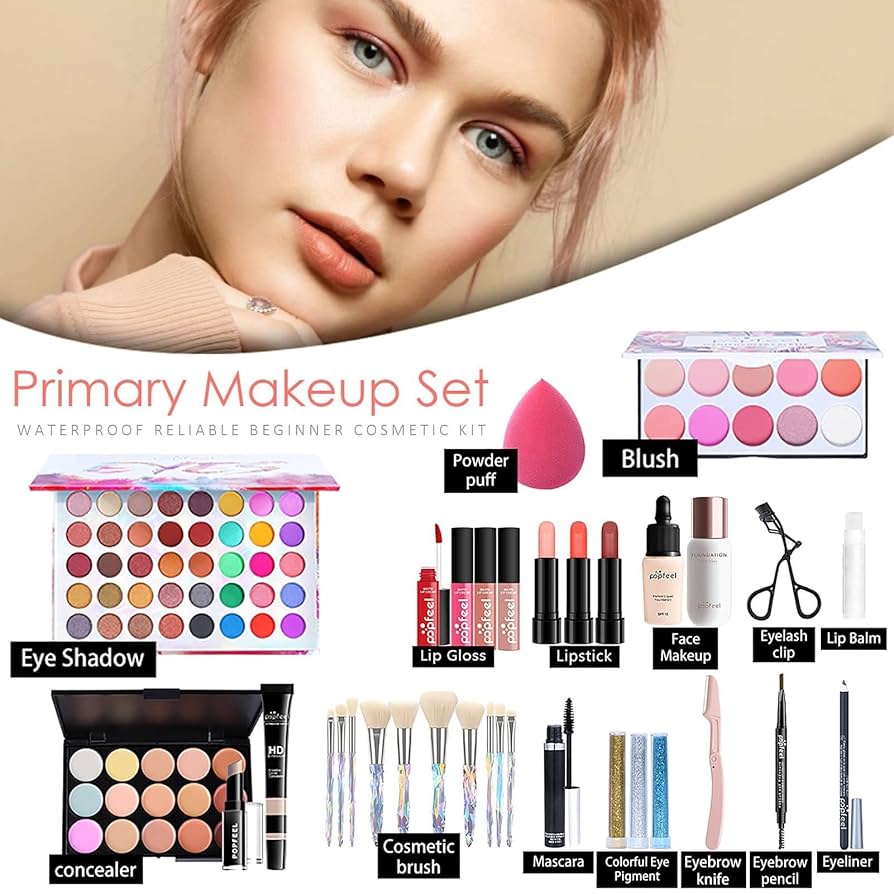 メアメイクアップアーティスト基礎セット Amazon.co.jp: 化粧品セット 初心者 人気メイクアップセット