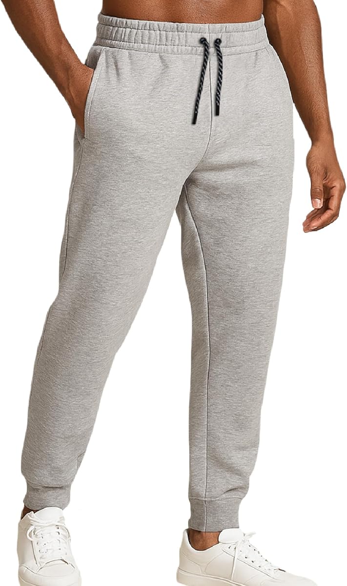 Pantalones de chándal Spyder para hombre - Joggers de forro polar cepillado suave para hombre con bolsillos | Forro polar cepillado, pantalones deportivos suaves y cálidos, ajuste cómodo para el día a día para fines de semana, viajes, tiempo libre y uso informal.