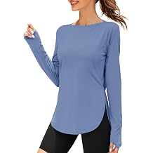 ZHENWEI Womens Long Sleeve Sun Shirt UV Protection Workout Tops Lightweight UPF 50+ Golf Gym Hiking Shirts Outdoor Clothing