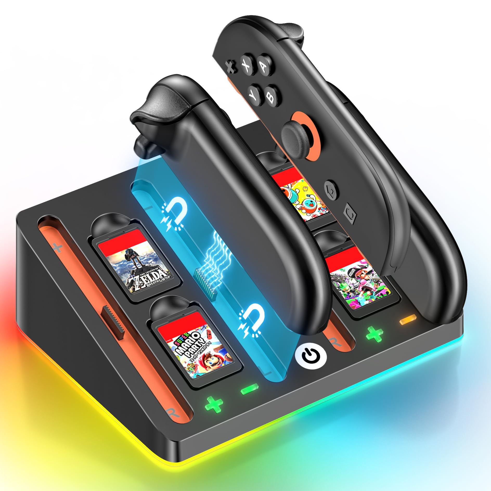 Amazon.co.jp: 【Nintendo Switch 2対応】Joy-Con 2 充電スタンド 4台 