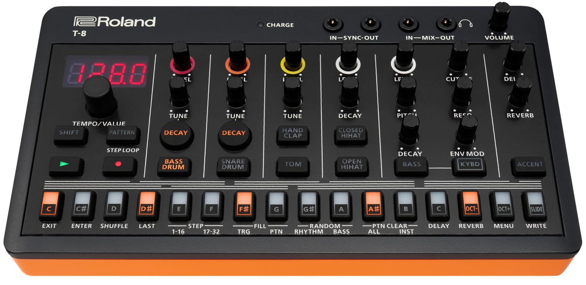 Amazon.com: Roland AIRA Compact T-8 Beat Machine Sound Module 