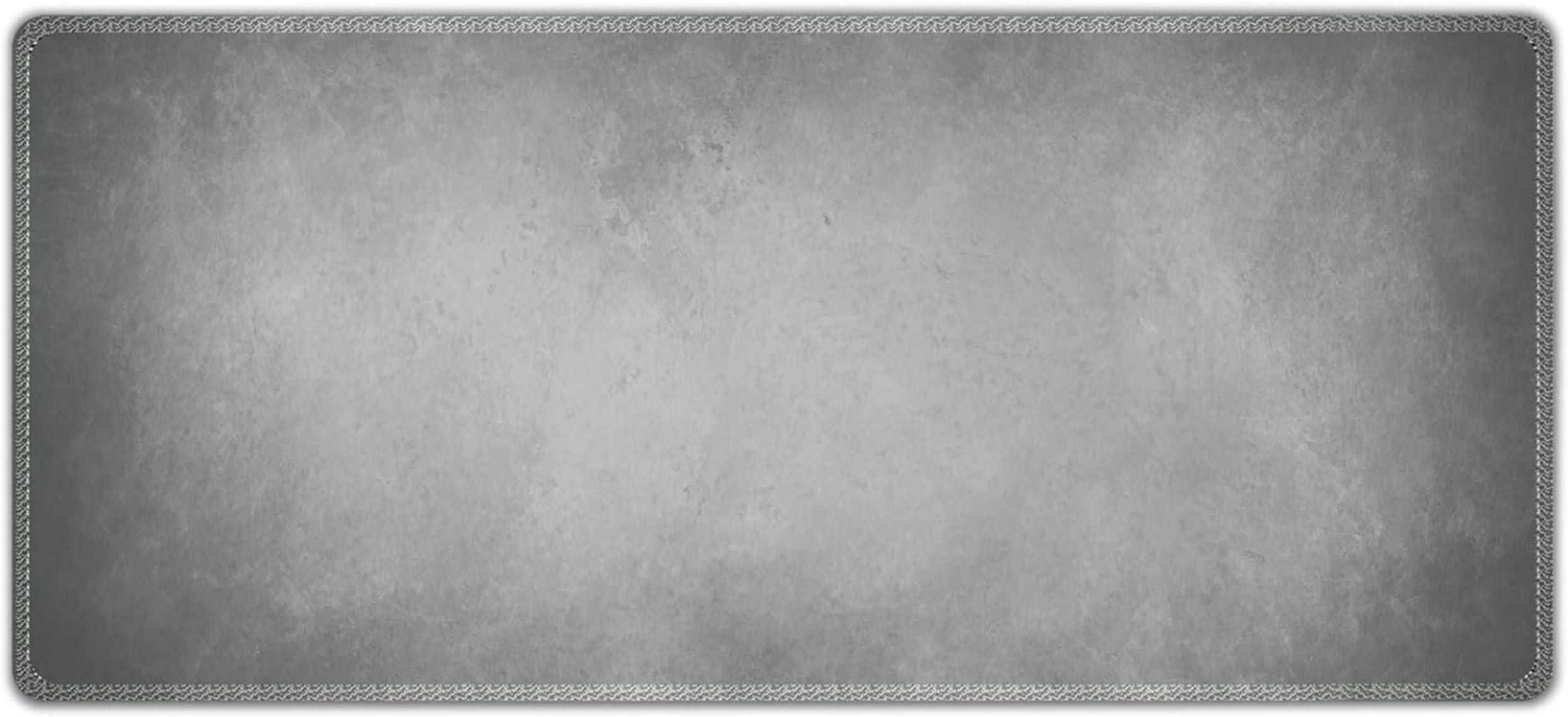 Silent Monsters Mouse Mat Size XX Large 35 x 16 inches / 90 x 40 cm, grey, Stitched Edges, washable & rollable Mouse Pad, Gaming Home Office Mousemat, Mousepad non-slip & quiet, Desk Mat XXL
