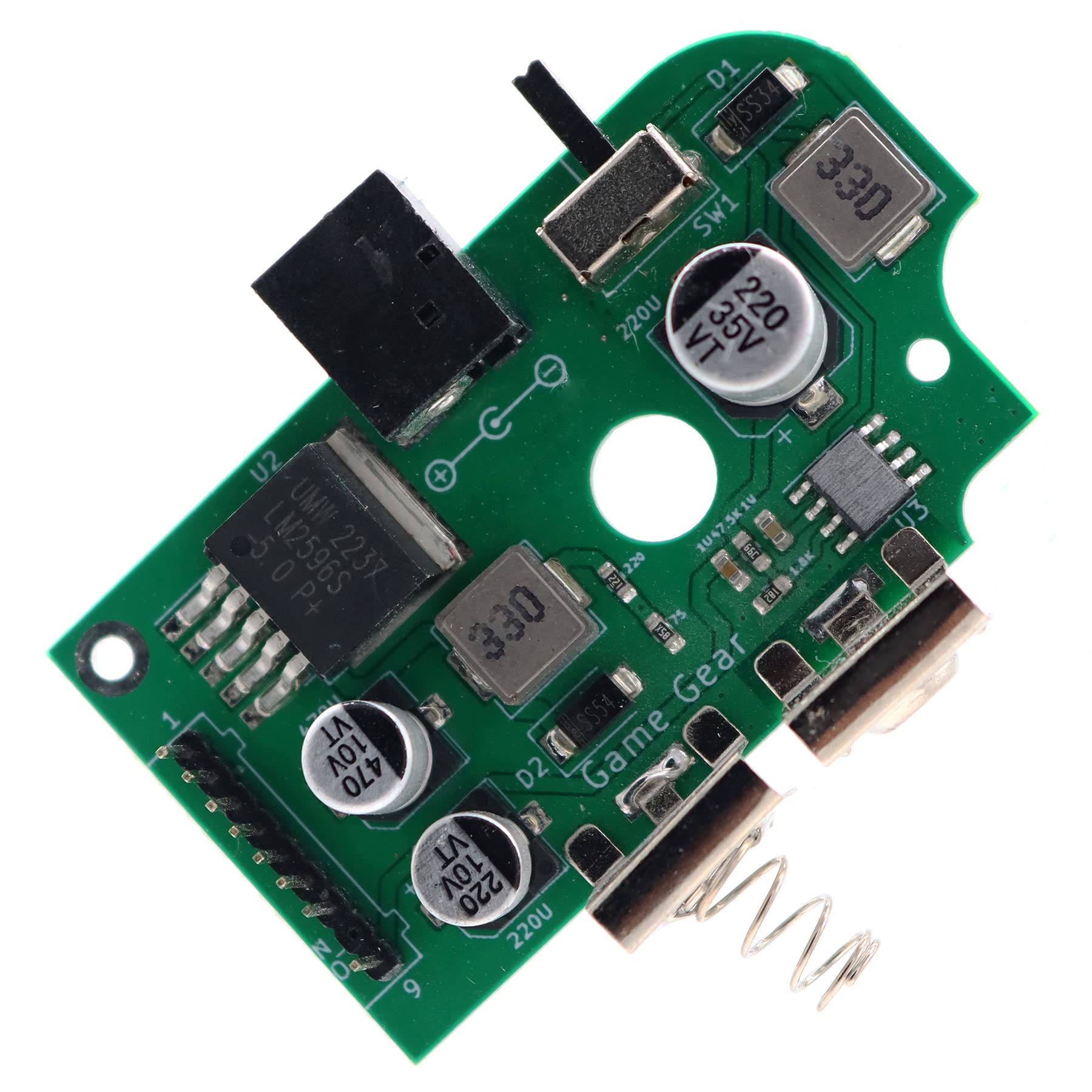 Deal4GO ON & Off Power Switch Board Replacement for Sega Game Gear VA1 837-9024 2110 Console Supply Motherboard Repair IC - Nintendo Switch - Very Good - Used Console - Image 4