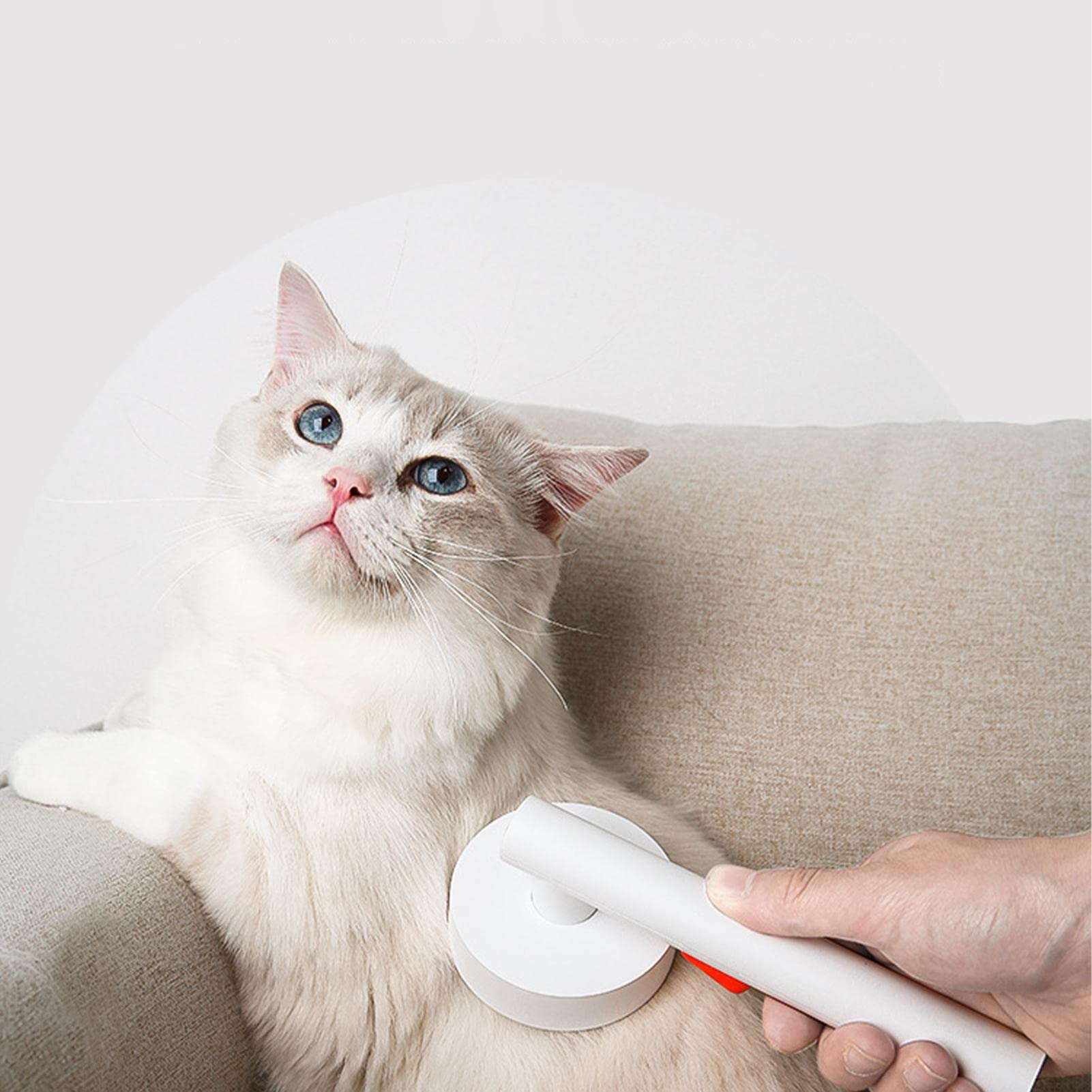 Cepillo para gatos para quitar el pelo del perro con autolimpieza - Cepillo para quitar el pelo multiusos para gatos y perros Suministros para el cuidado de mascotas para eliminar nudos liujiapeng55