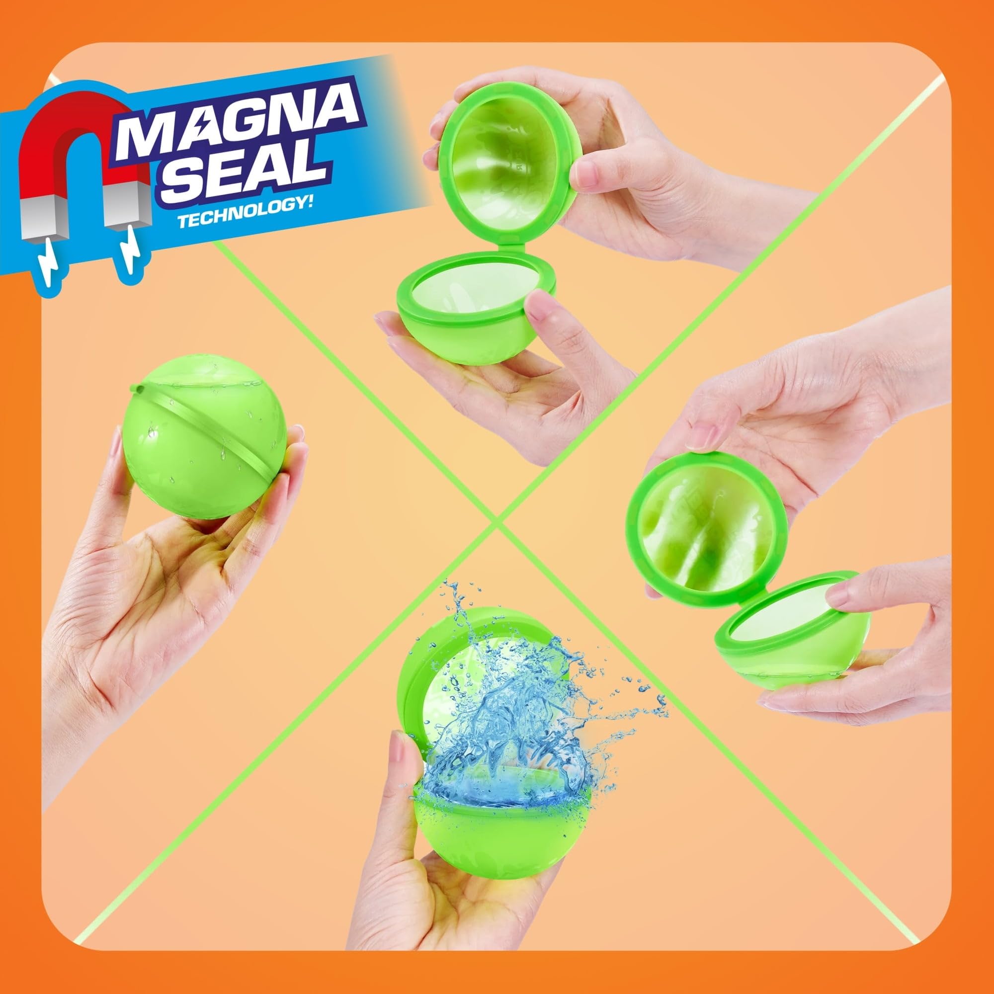 ZURU Bunch O Balloons - Globos de agua reutilizables, para niños y adultos (paquete de 13, colores surtidos)