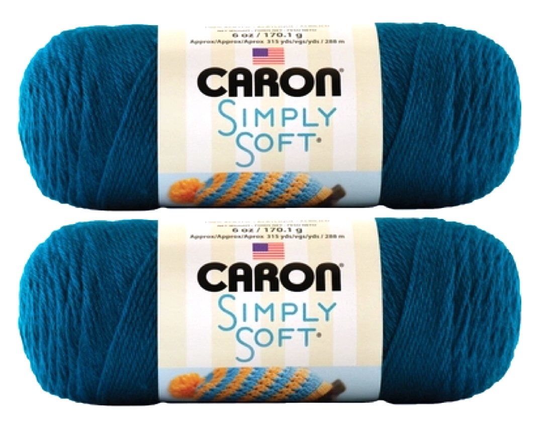Bulk Buy: Caron Simply Soft Yarn Solids (2-Pack) (Pagoda)