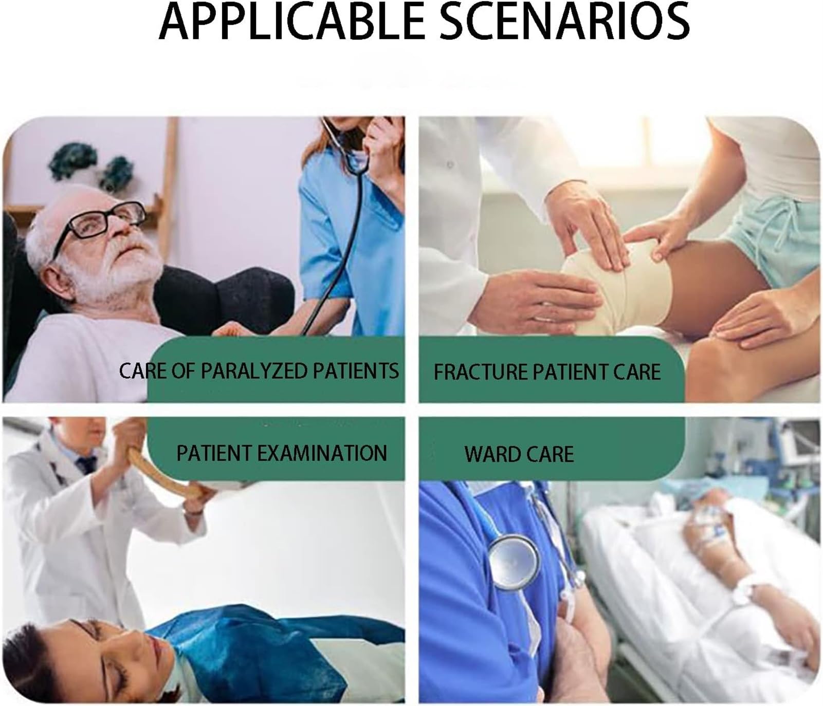 Tavola di trasferimento Pieghevole, Dispositivo di Assistenza allo Scorrimento del paziente, Robusto Materiale in Nylon, Facile da riporre, per ostetricia, Sale radiologiche, reparti e Sale Operator