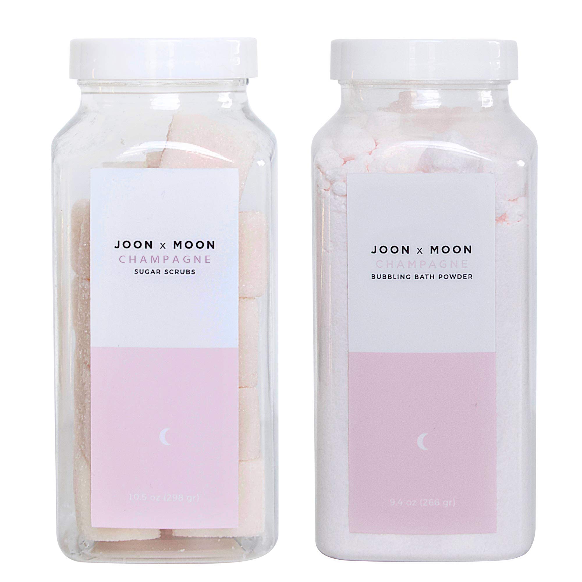 Amazon.com : JOON X MOON Sugar Scrub and Bubbling Bath Fizz Duo