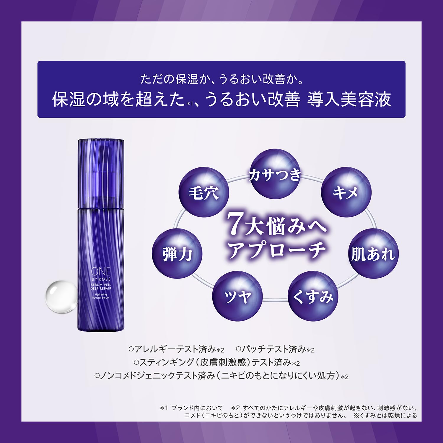 Amazon | 【医薬部外品】 ONE BY KOSE(ワンバイコーセー) 導入美容液