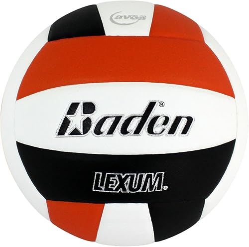 Miniatura 33 de Baden - Lexum - Microfibra compuesta de alta calidad | Balón de voleibol oficial para interiores de la escuela secundaria | 13U a 18U | Tamaño