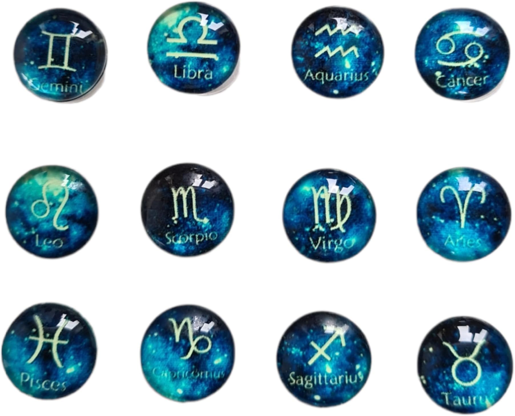 GDJEWLSGlow in the Dark Astrology Shoe Charm - Illuminate Your Style with Celestial Glow - Perfect Accessory for Shoe Lovers