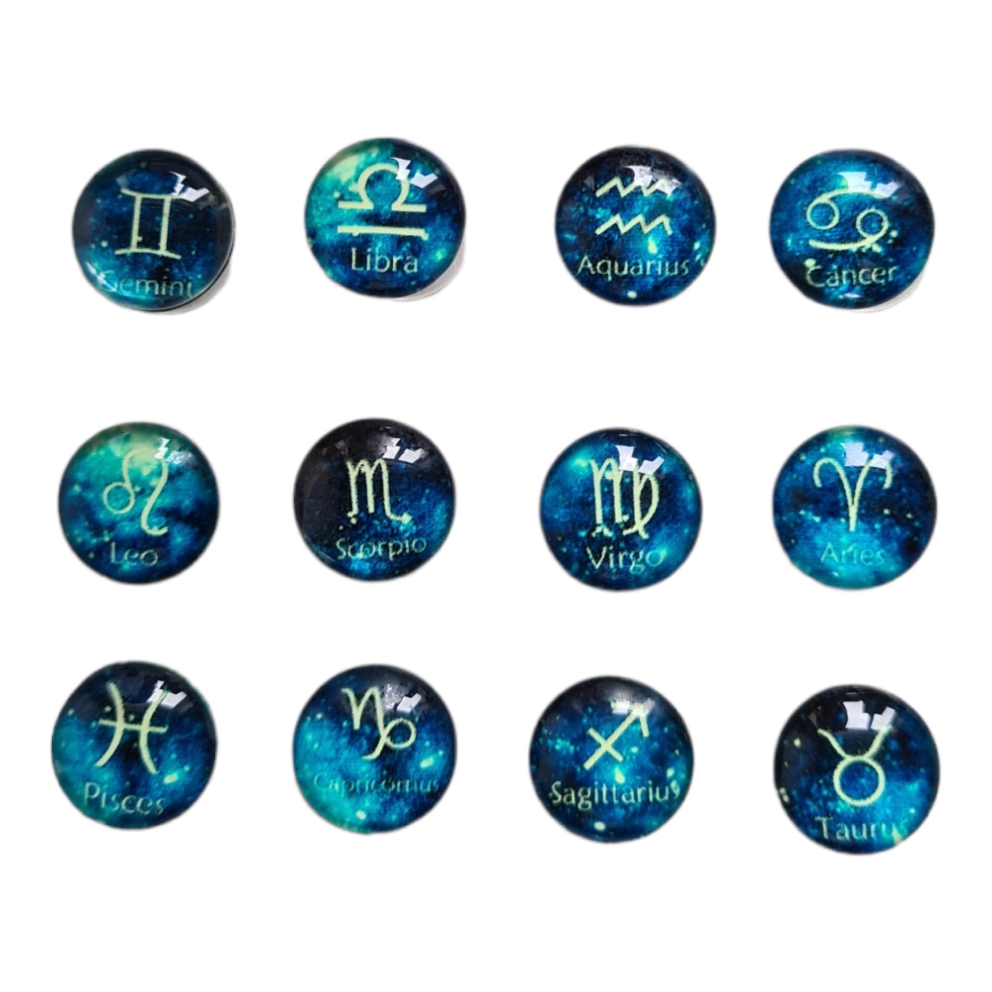 GDJEWLSGlow in the Dark Astrology Shoe Charm - Illuminate Your Style with Celestial Glow - Perfect Accessory for Shoe Lovers