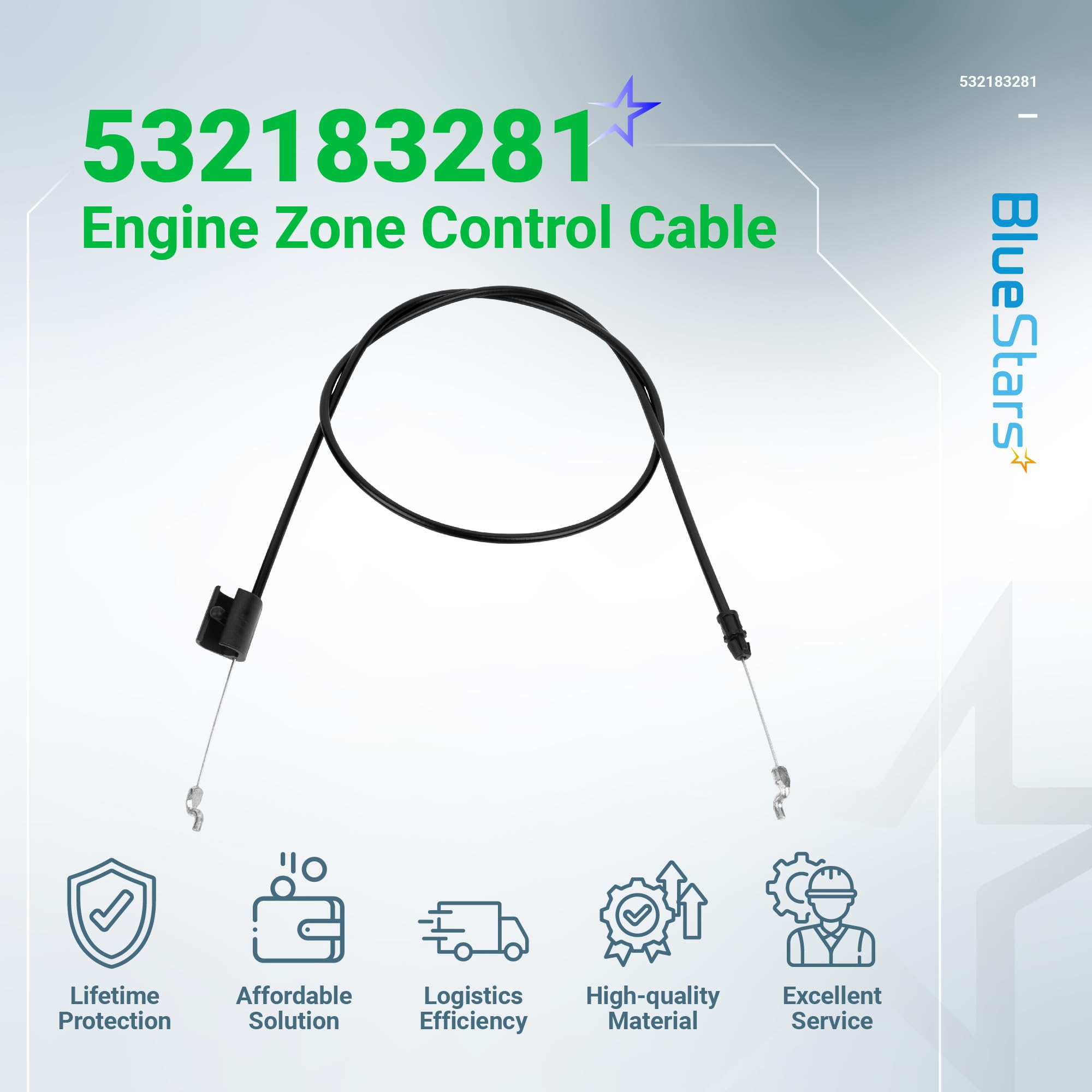 BlueStars Engine Zone Control Cable -9
