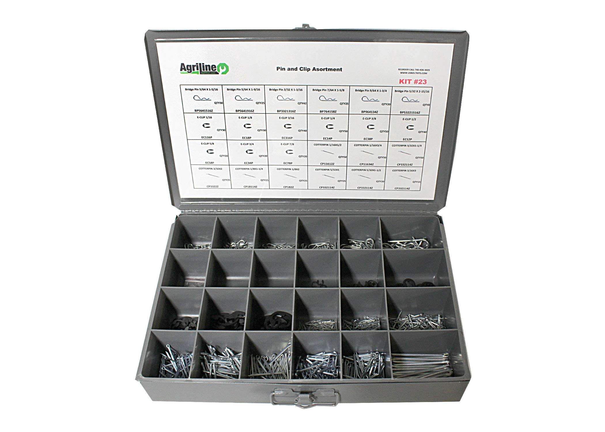 Pin and Clip Drawer Assortment