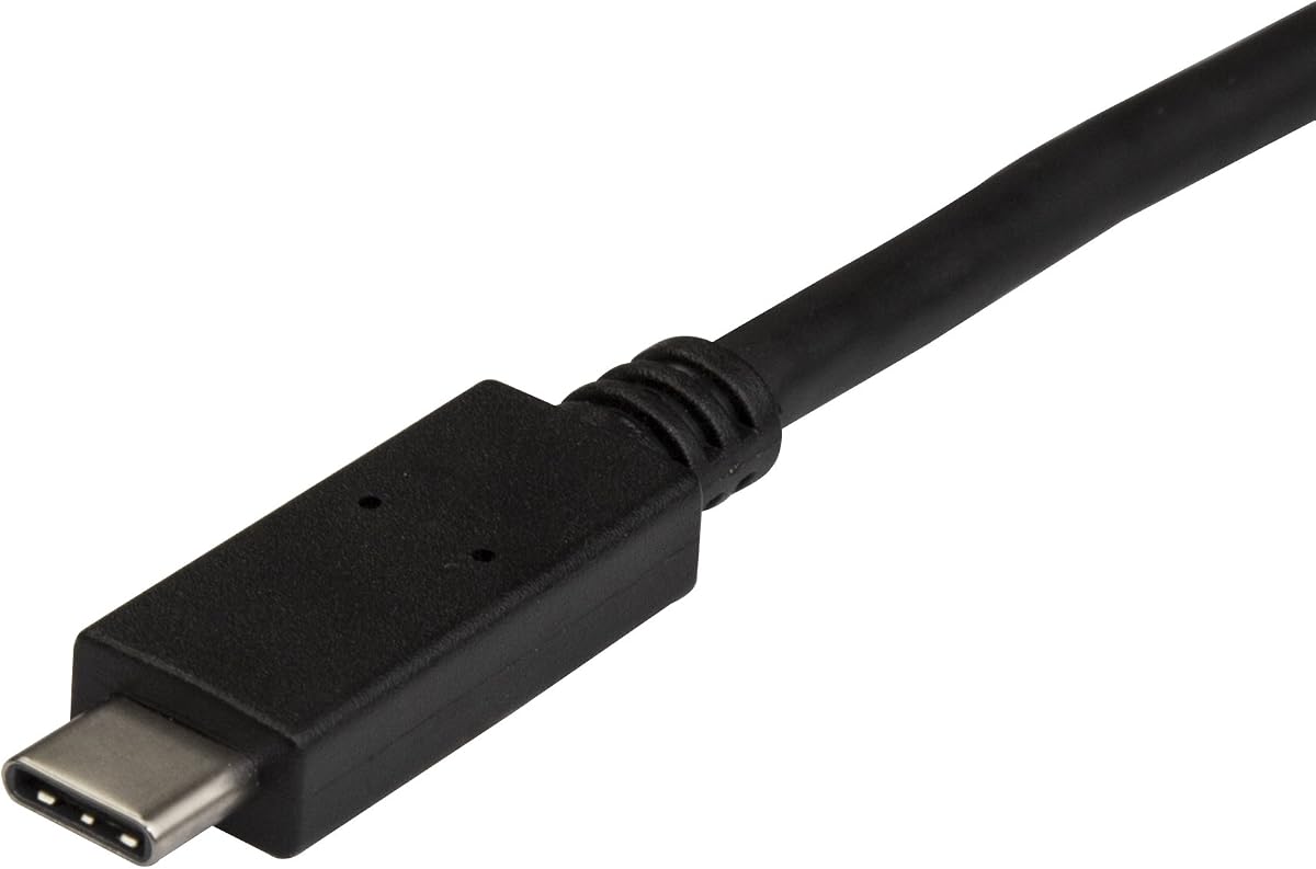 StarTech Cable USB-A a USB-C de 50 cm, USB 10 Gbps, 3 A, carga y sincronización | Cable de carga USB, transferencia de datos de hasta 10 Gbps, garantía de 2 años