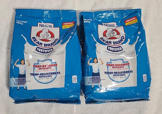 Bear Brand Fortified Powdered Milk 680 grams (multi-pack) (1)