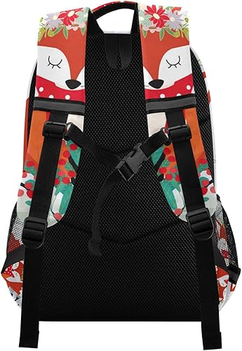 Miniatura 7 de Mochila para niños y niñas, mochila de escuela primaria, mochila de viaje, Zorro, Mochilas Daypack