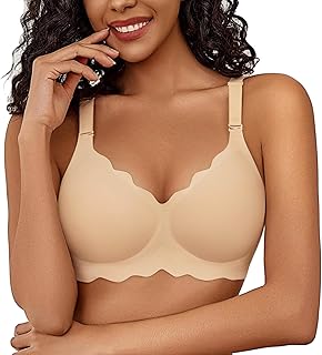 Avidlove Seamless Bras for Women Comfort Wireless Bras Full Coverage Push Up Bralette Smooth Everyday Bra Regular and Plus