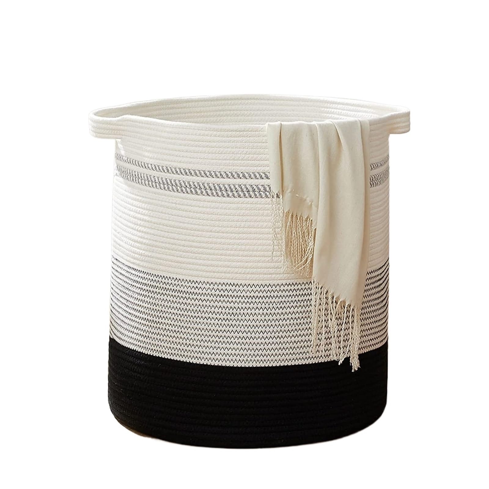 80L Laundry Baskets Hamper With Handles,Decorative Basket For Living Room For Bedroom(Color3)