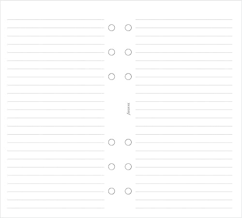 Miniatura 5 de Filofax Recarga tamaño personalcompacto semanal paquete de diario mínimo papel blanco multilingüe cinco idiomas 2022 C68490-22