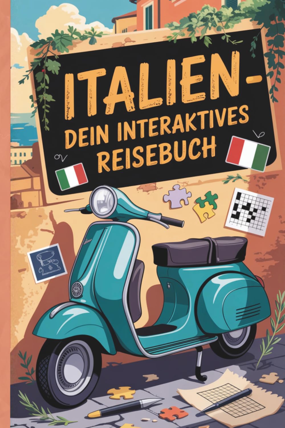 Italien – Dein interaktives Reisebuch: Mit Rätseln, Fun Facts und Mitmachseiten für deinen Italienurlaub und die besonderen Momente dazwischen