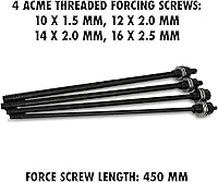 Vista 5 de OEMTOOLS 27212 juego de instalación de bujes manuales y herramientas de remoción