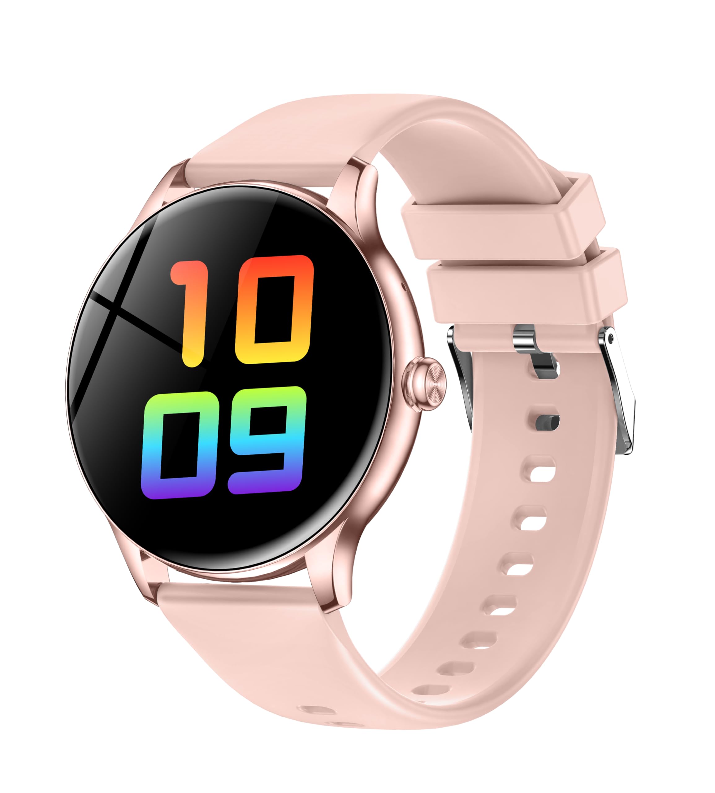 Montre Connectée Femme, Android iOS, Pink
