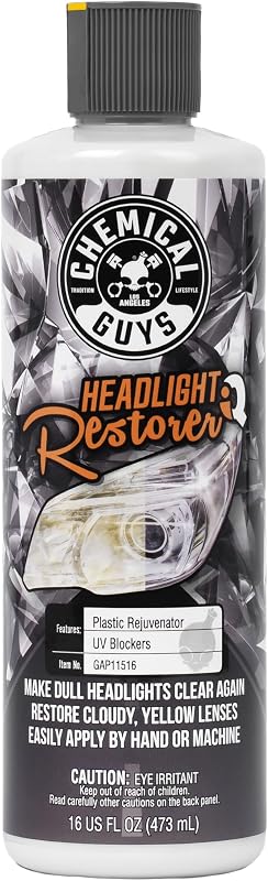Kit Restaurador e Protetor de Faróis Chemical Guys GAP11516 – 473 mL