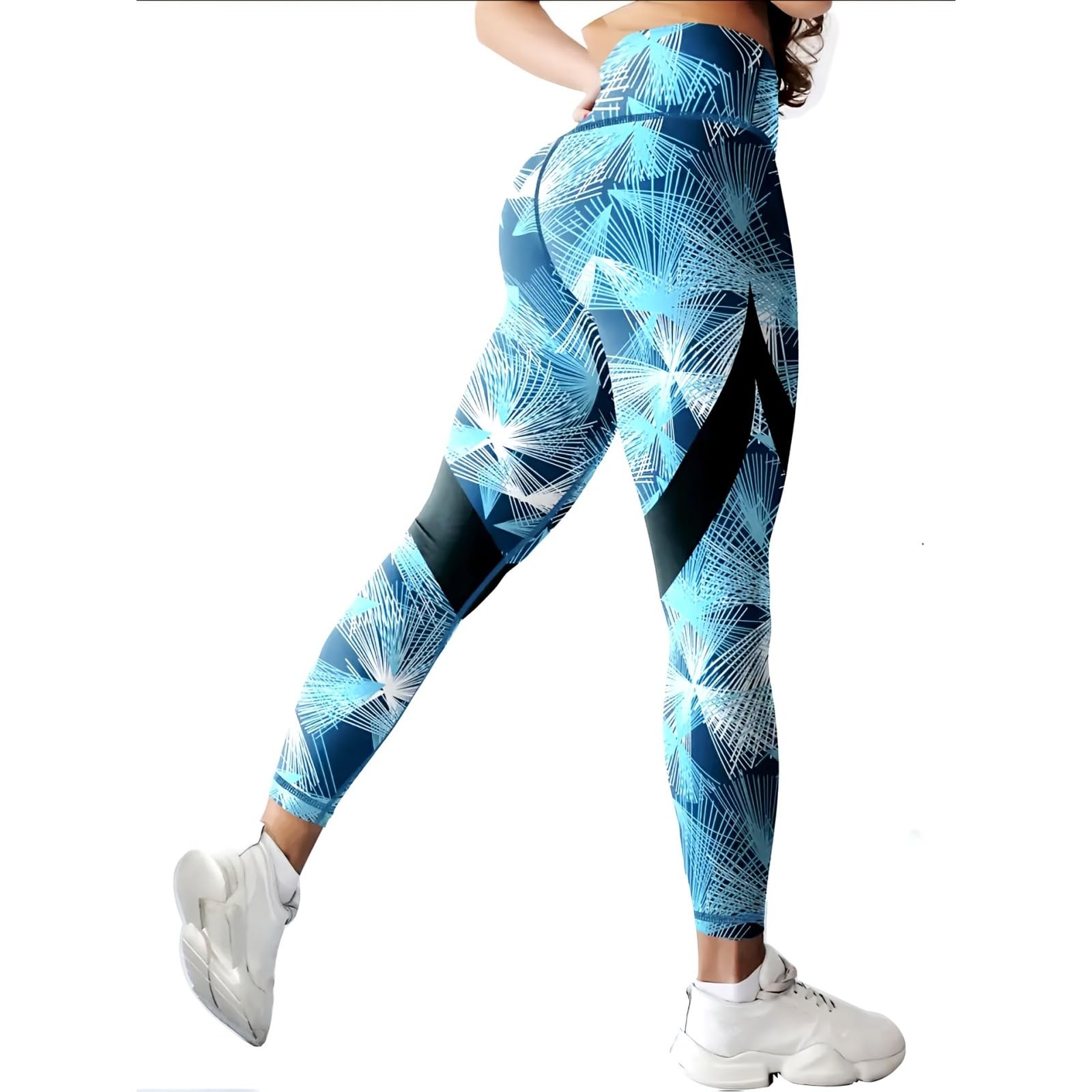 HJDMO Leggings Mujer Seamless Efecto Segunda Piel Estampado Animal Push Up Glúteos Cintura Alta Yoga Running Gimnasio Secado Rápido Senderismo Ciclismo Tallas S M L XL