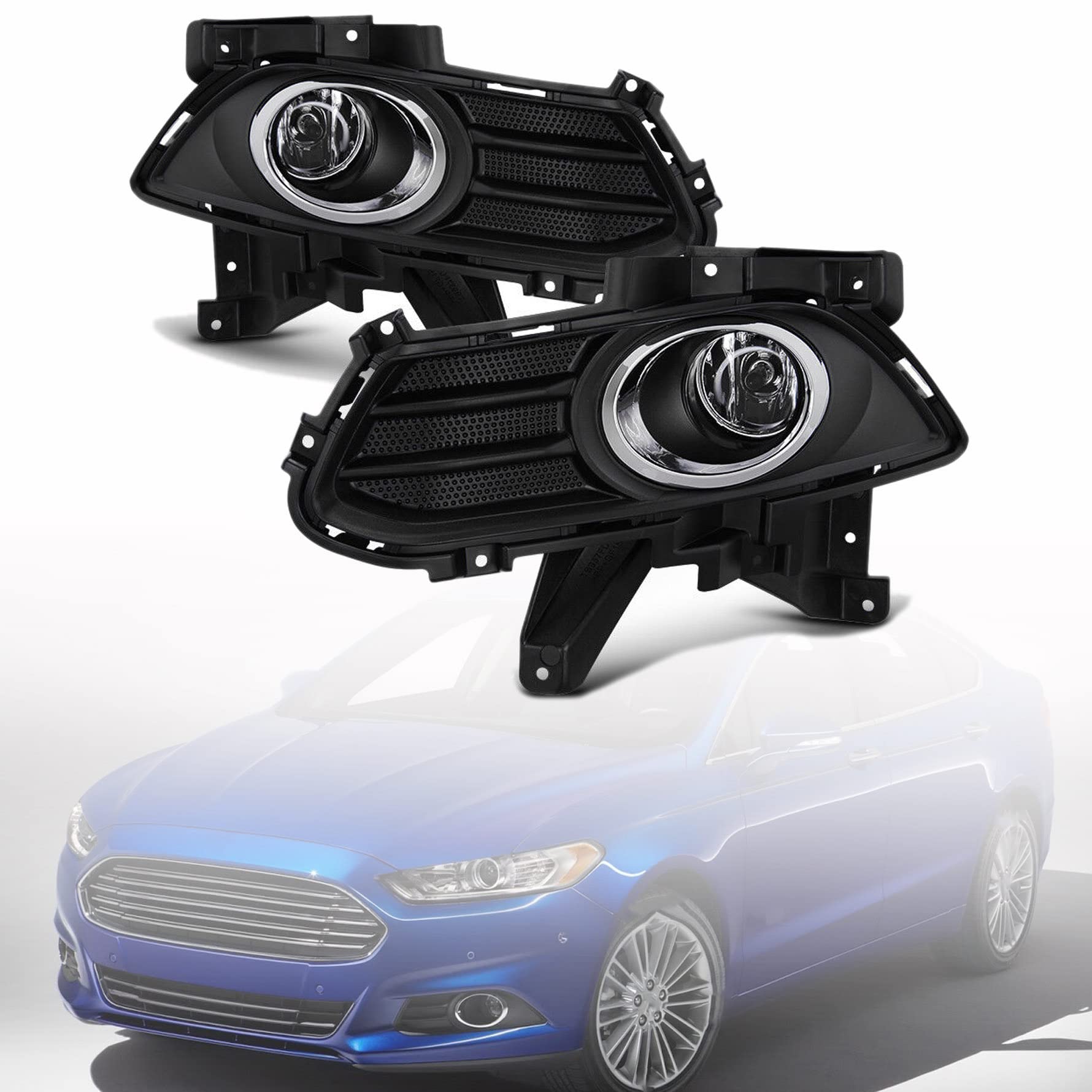 Fog Light Cover For 2013-2016 Ford Fusion Front Passenger Side Fog Light Cover For 2013-2016 Ford Fusion Front Passenger Side