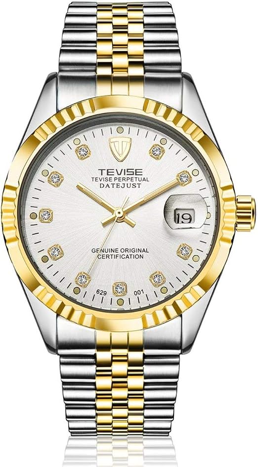 TEVISE 629-001 Orologio da uomo meccanico automatico stile orologio da  polso in acciaio inossidabile impermeabile di lusso di Ballylelly : Amazon.it:  Orologi