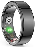 Smart Ring Fitness Tracker Health Rings Heart Rate Monitor Sleep Ring Blood Oxygen Pedometer Calories Step Counter Waterproof Fitness Ring for Men Women