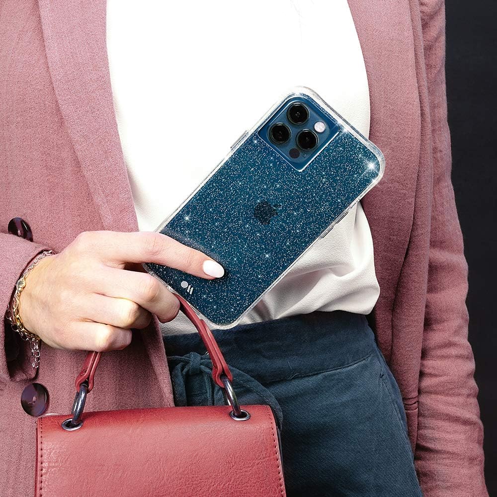 Case-Mate - SHEER CRYSTAL - Case for iPhone 12 Pro Max (5G) - 10 ft Drop Protection - 6.7 Inch - Crystal Clear