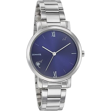 sonata watch blue