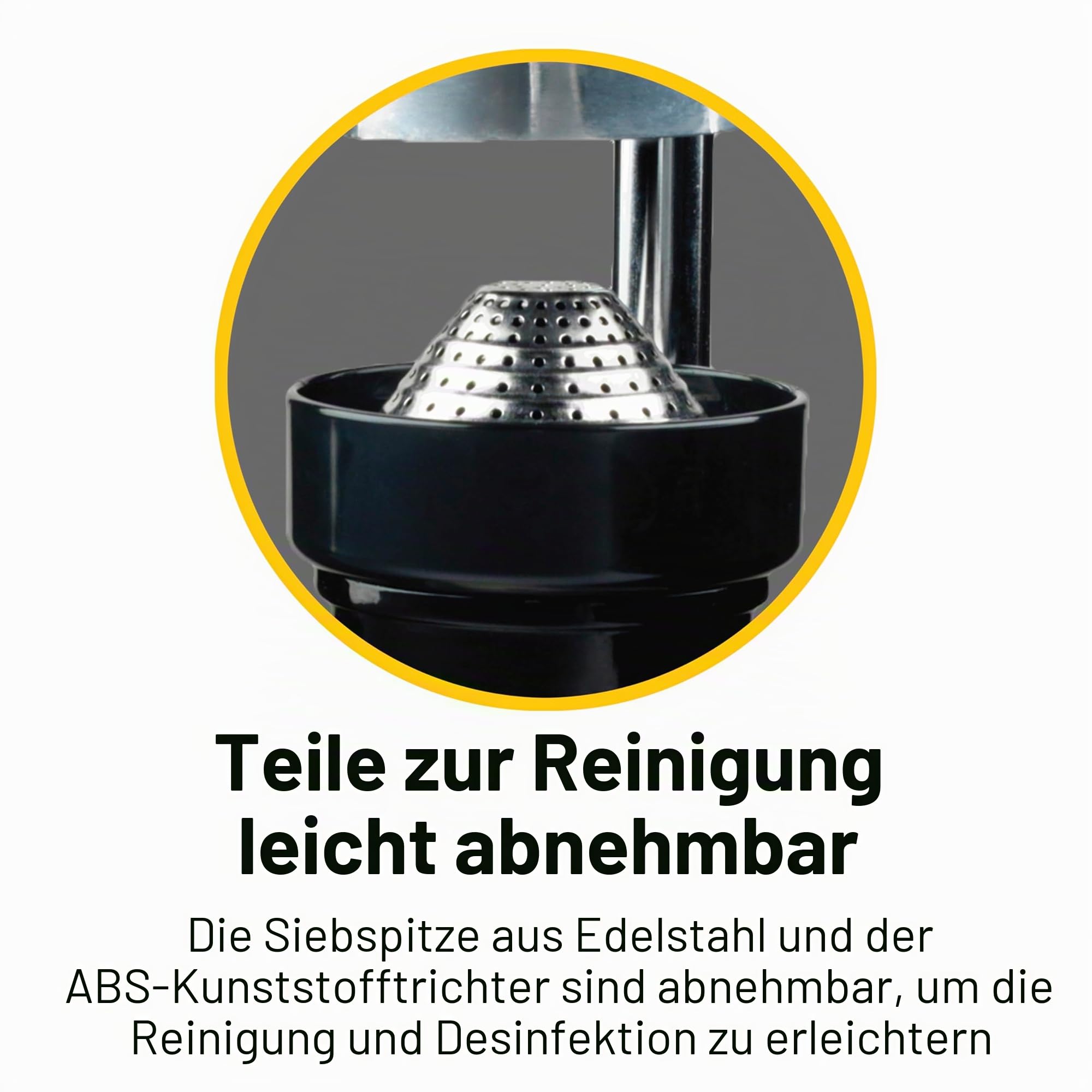 Hamilton Beach Commercial 932 Manuelle Zitrus Saftpresse, Metal, Schwarz/Grau
