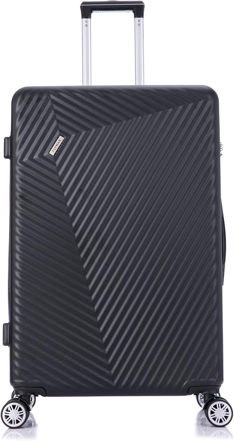 55x35x20 Cabin Luggage 4 Wheel Lightweight Suitcase Hand Carry On Case Flight Travel Bag Hard Shell ABS Approved On Board Fits EasyJet Ryanair Jet 2 KLM Fit Upto 10kg