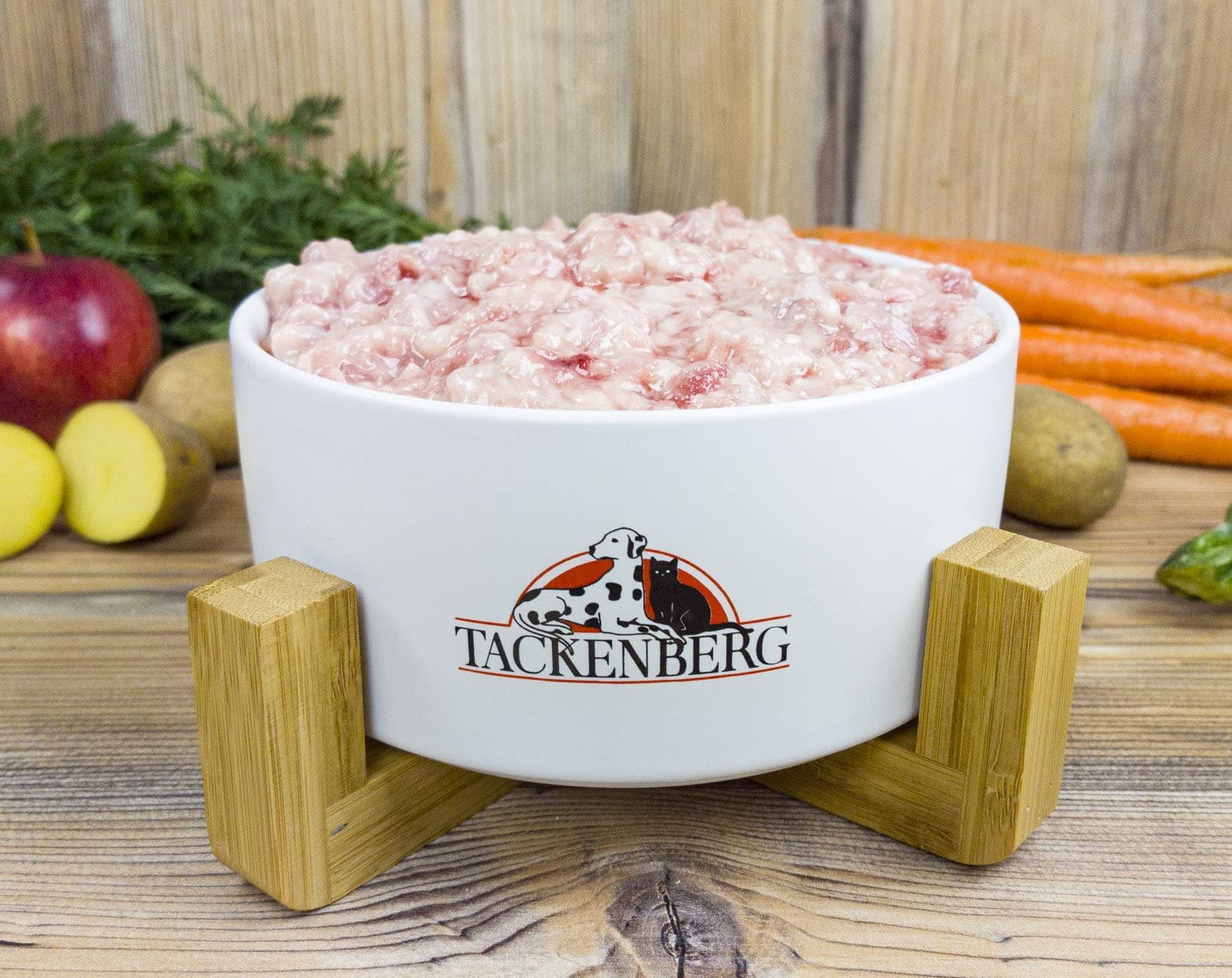 TACKENBERG Barf Truthahnfleisch für Hunde - 14 x 500 g - leckeres Frostfleisch als Hundefutter in Premiumqualität - geeignetes Gefrierfutter für Welpen & übergewichtige Hunde - ohne Zusatzstoffe