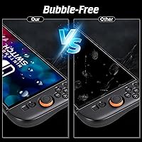 Vista 3 de BJKing 3-Pack Screen Protector Tempered Glass for Nintendo Switch 2 [7.9 inch], Transparent HD Clear-9H Hardness Tempered Glass, Bubble Free, Touch