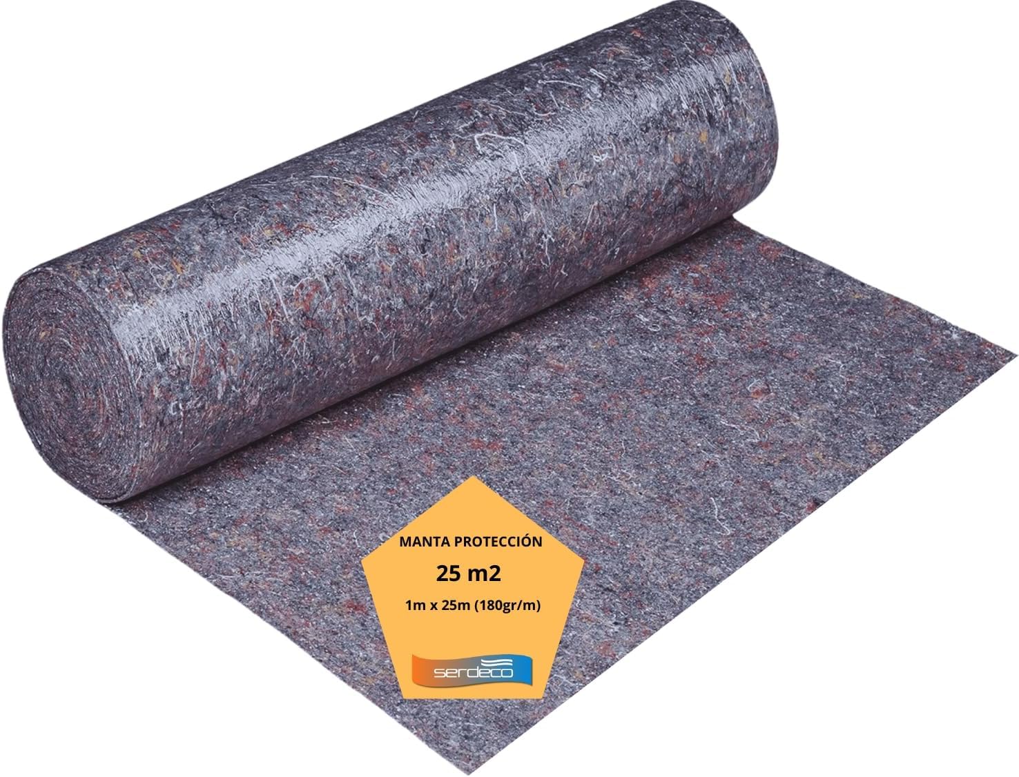 Manta Fieltro Pintor Suelo (1mx 25m (25m2)(180gr/m))