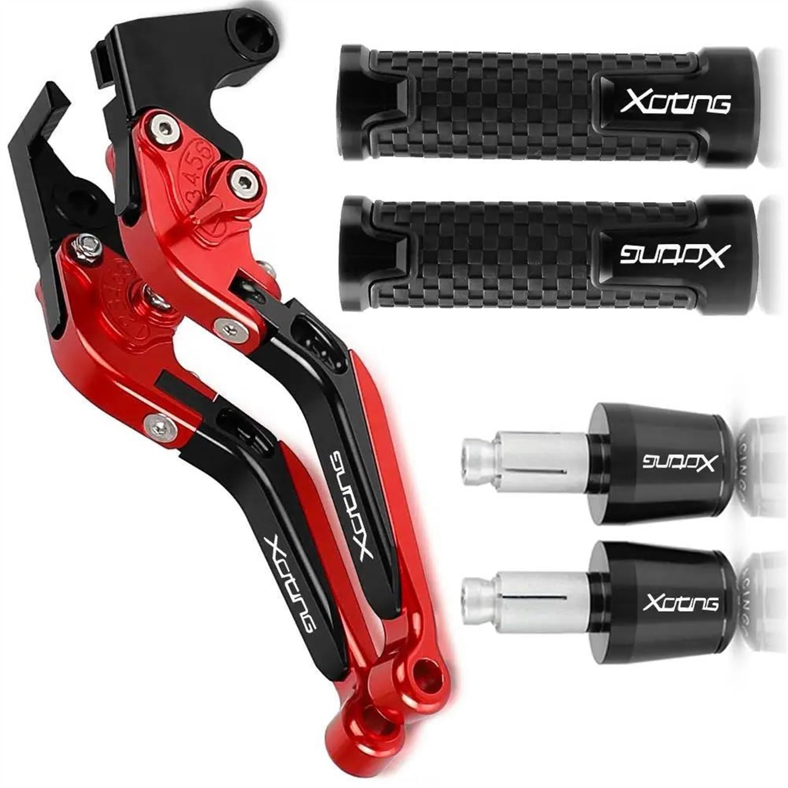 Levier de frein moto pour Kymco Xciting commande ajustable aluminium CNC