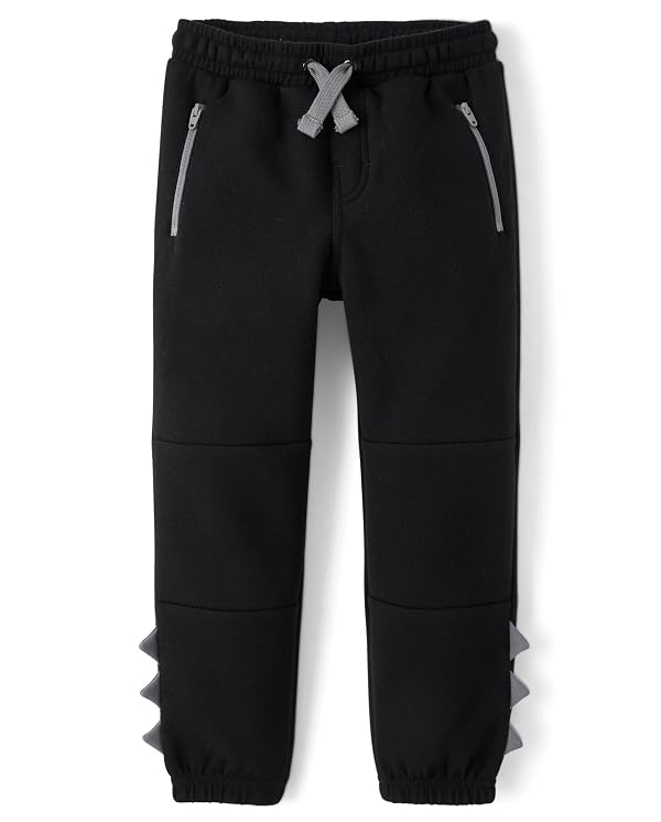 Gymboree,and Toddler Scuba Knit Jogger Pants,Black Dino,4T by Gymboree - Used condition - US$24.67