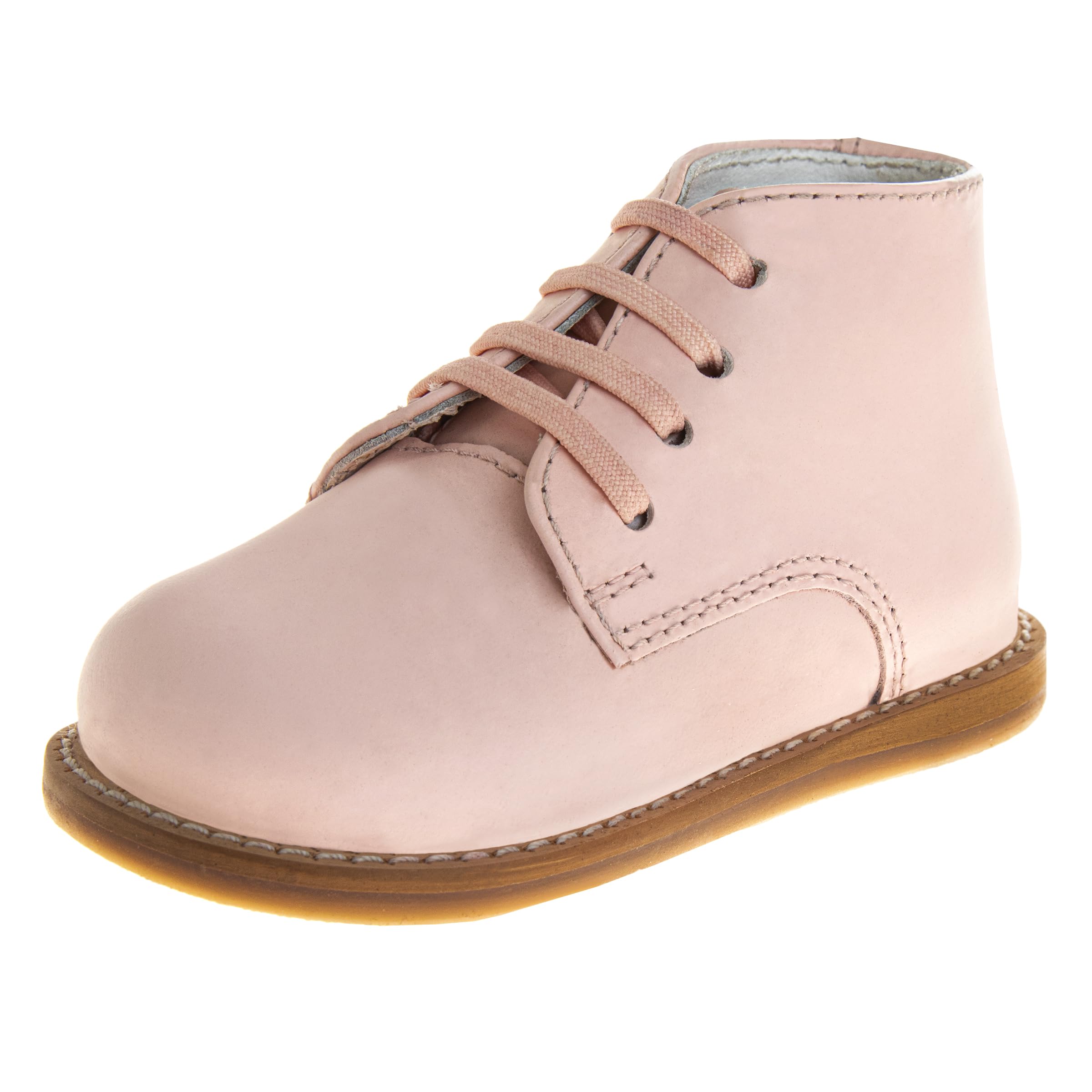 Josmo Logan Boys Lace-Up Formal Shoes Classic Booties For Baby Boy Sizes 2-4 Infant 5-7.5 Toddler